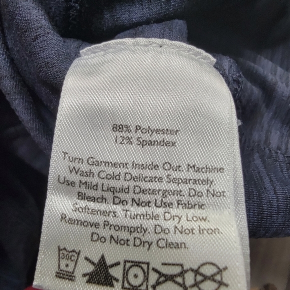 Eddie Bauer, Navy, Crop Stretch Pants, Large - Picture 6 of 6